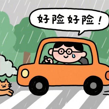 雨天开车方法