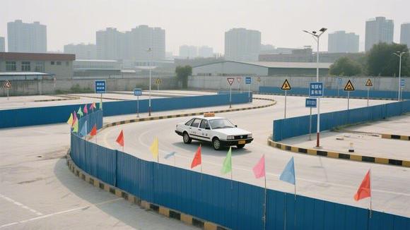 西场驾校大门