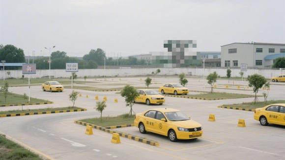 东坪驾校大门