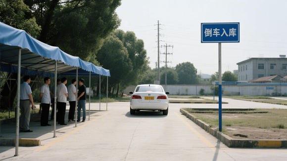 顺达驾校大门