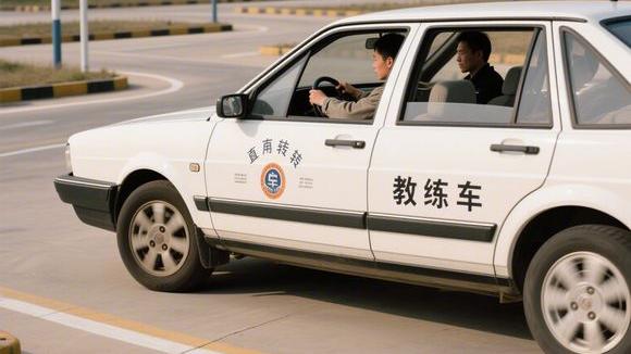 新方向驾校大门