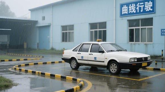 通发驾校大门