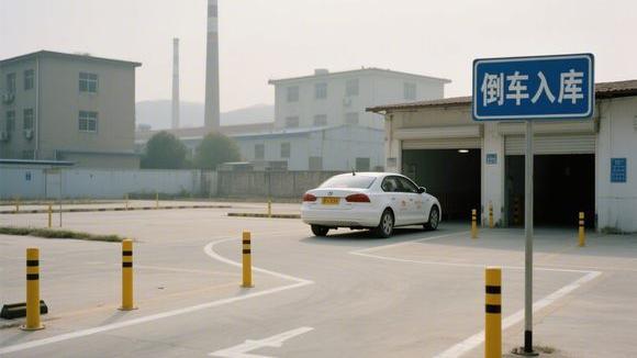 智国驾校大门