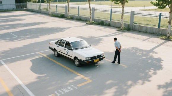 兰天驾校大门