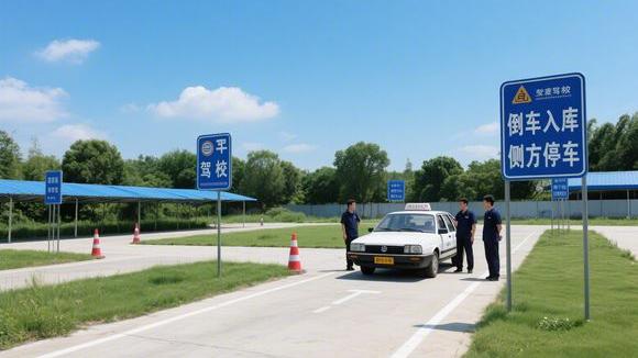 宏光驾校大门