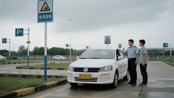 振龙驾校大门