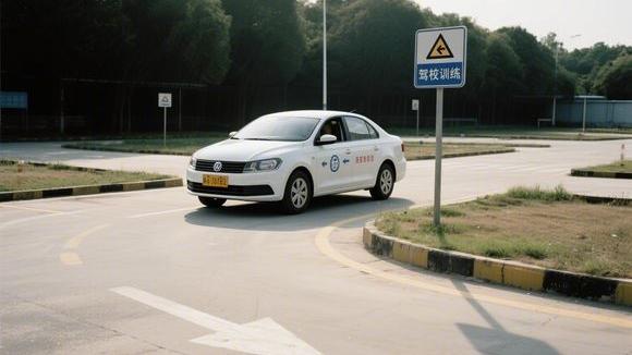 龙金驾校大门