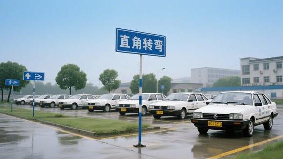 白湖亭驾校大门