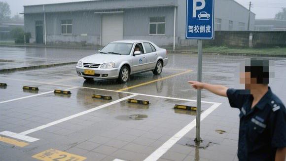 正航驾校大门