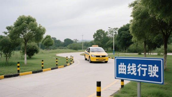 财邦驾校大门