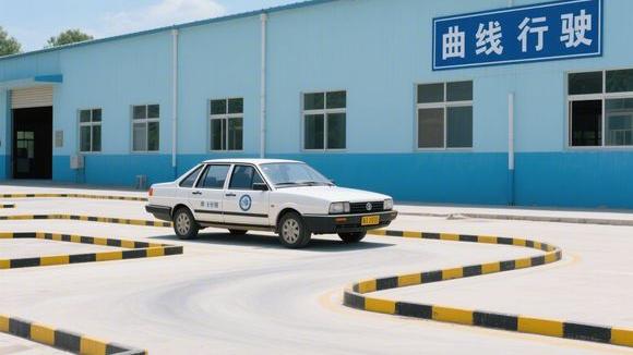 襄首驾校大门