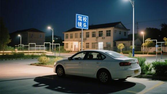 神州驾校大门