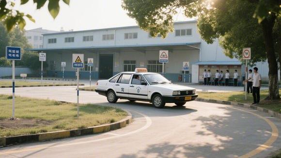 鄂州驾校大门