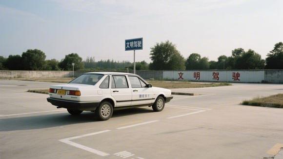 平安驾校大门