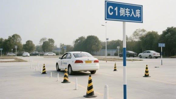 名洋驾校大门