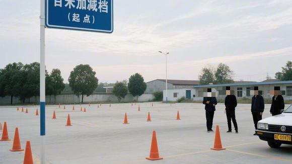 天顺驾校大门