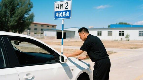 越安驾校大门