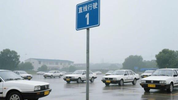 富明驾校大门