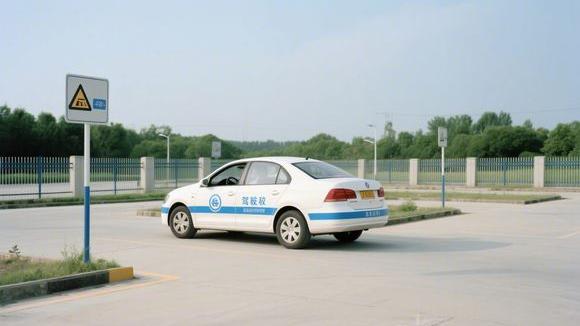 欣瑞驾校大门