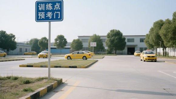 基正驾校大门