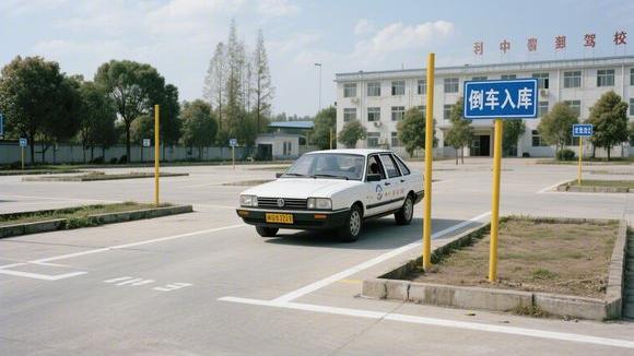 阳光驾校大门