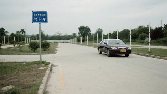 恒达摩托车驾校大门