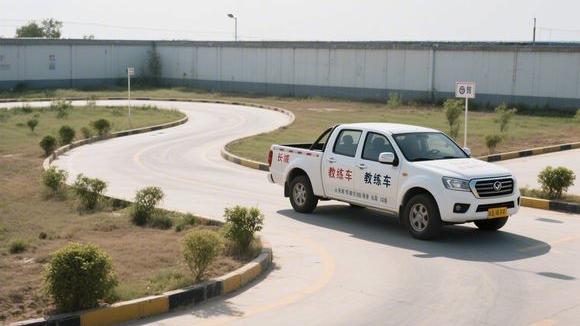 众志驾校大门
